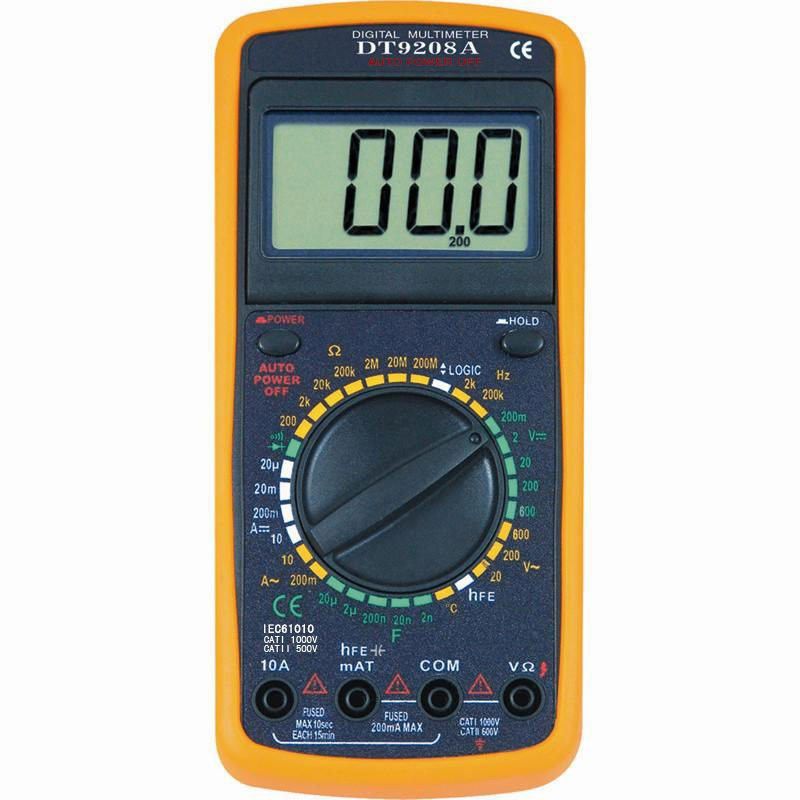 Качественный мультиметр для профессионалов dt-9208a