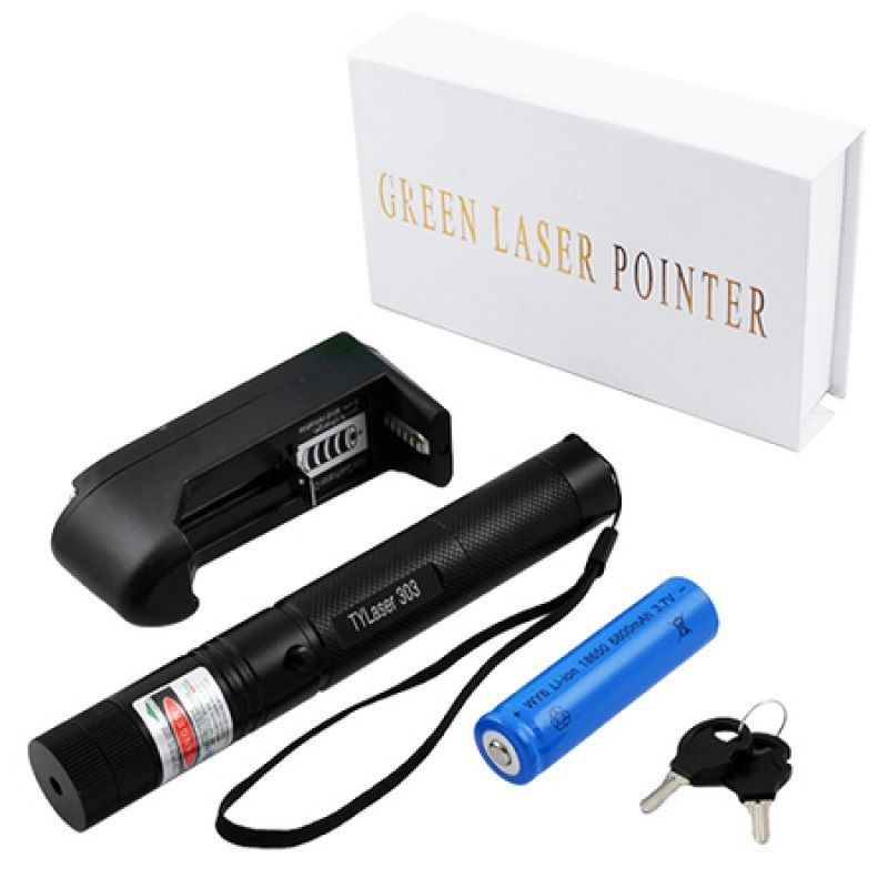 Лазерная указка зеленый лазер Green Laser YL-303 1000мВт 532nm аккумуляторный
