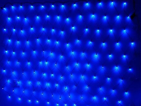 Светодиодная гирлянда Сетка Синяя 1.5x1.5 м 120 диодов Xmas LED 120P NET