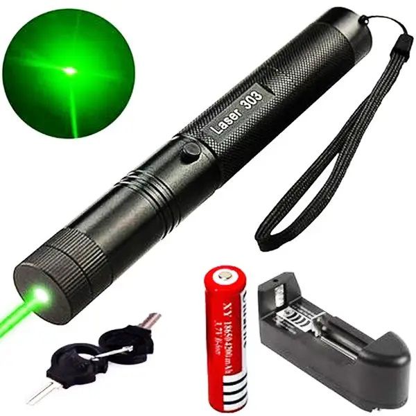 Лазерная указка зеленый лазер Green Laser YL-303 1000мВт 532nm аккумуляторный