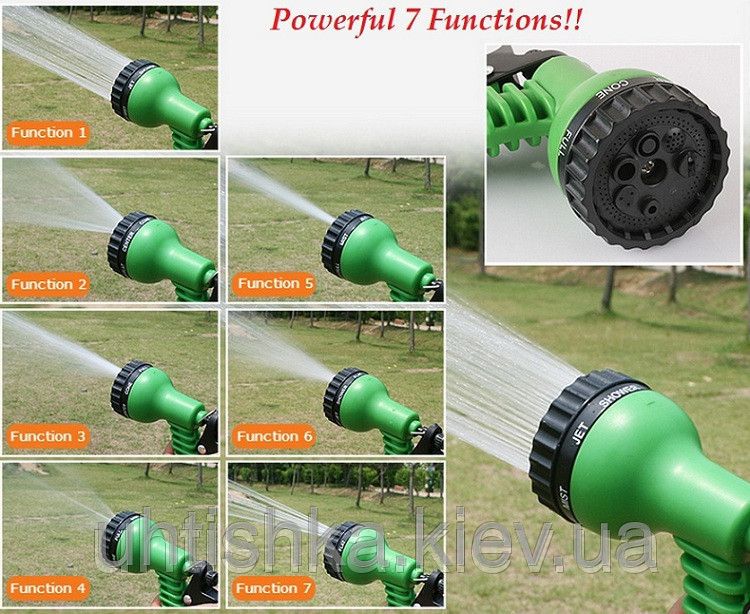 Шланг X HOSE 60m 200FT, 60 метров распылителем в комплекте.
