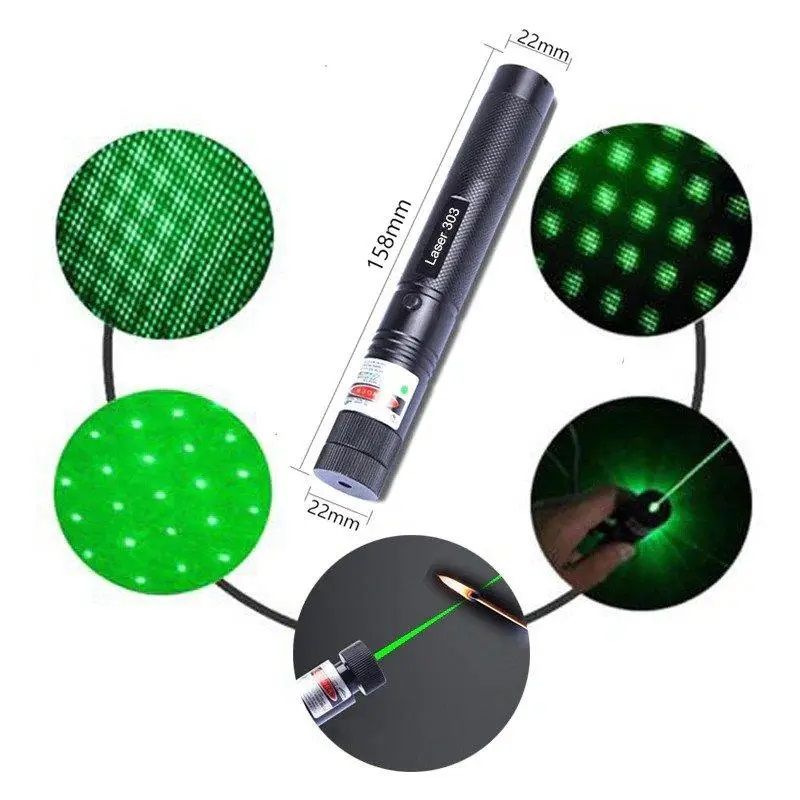 Лазерная указка зеленый лазер Green Laser YL-303 1000мВт 532nm аккумуляторный