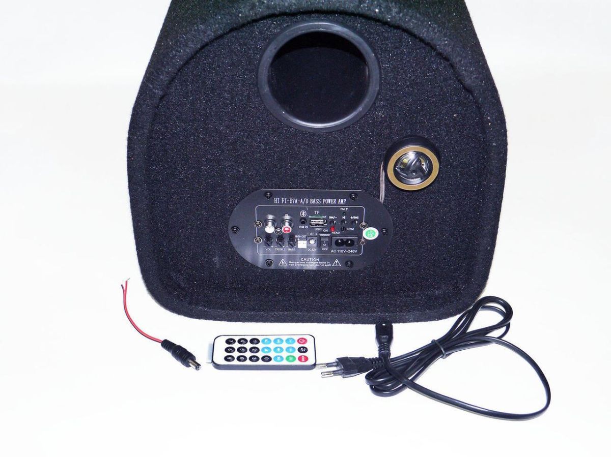 Активный сабвуфер Xplod бочка T-010 10 дюймов Bluetooth 1000W
